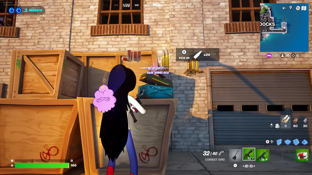 Misiones Fortnite Recargar - Cómo completarlas Guía visual de Fortnite Recargar mostrando mapa y personajes